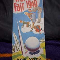 1940 Worlds Fair  Program  ,New York 