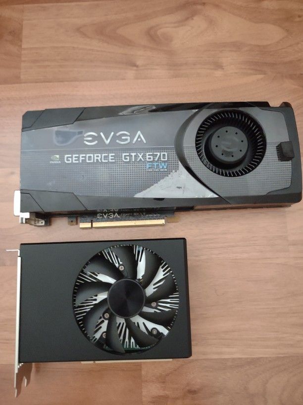 Nvidia GeForce GTX 1660 Super & GTX 670
