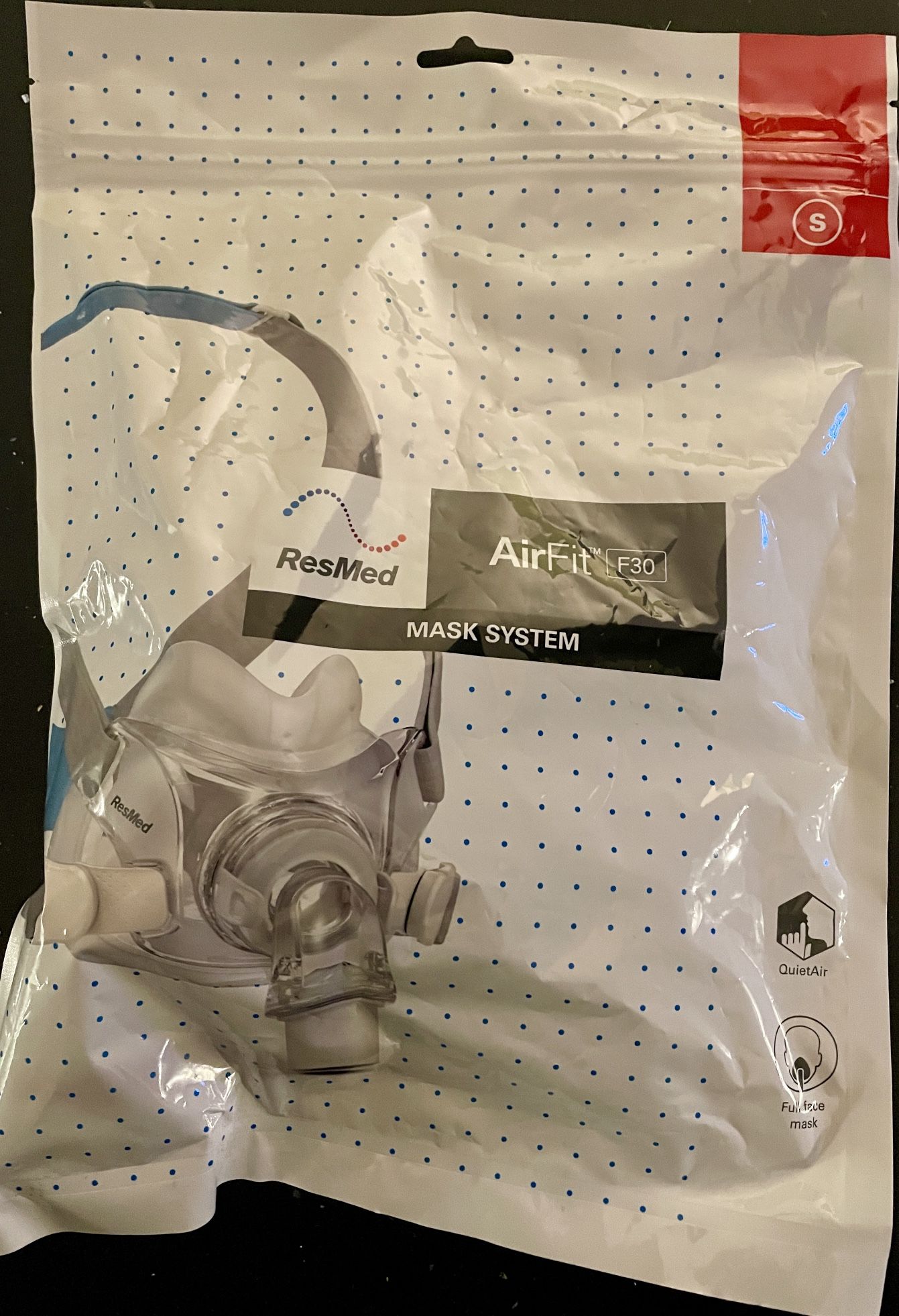 ResMed AirFit F30 Mask System ( Small)