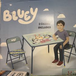 Bluey Table and chairs set