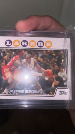 2008-2009 Kobe Bryant Topps Lakers Basketball Card