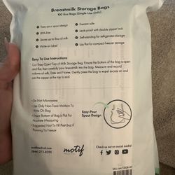 Breast milk Storage Bags 