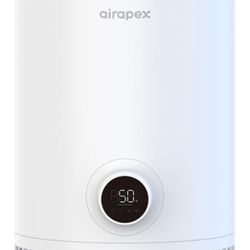 2 in 1 Air Purifier and Evaporative Humidifier Combo for Bedroom, H13 True HEPA Filter, Cool Mist-Free Air Humidifier evaporative WIFI Connect