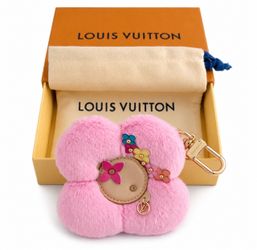 Louis Vuitton Fluffy Flower Bag Charm