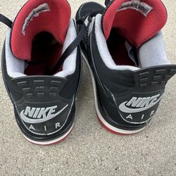 Jordan 4 Bred Size 12