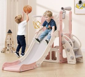 New Babytronic Toddler Slide, 6 in 1 Kids Indoor Slide A1201(27)