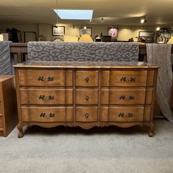 Cherry 9 Drawer Lowboy