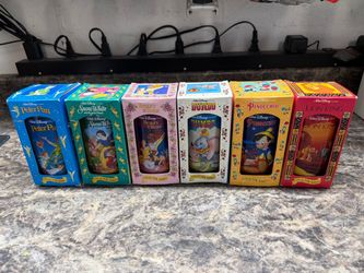 Disney Collector Series Cups in Original Boxes