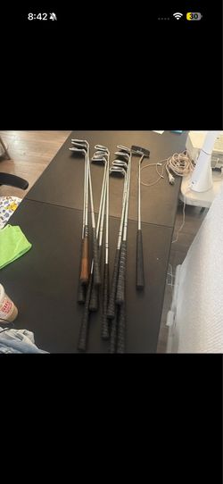 Ping Eye 2 Black Dot Iron Lot + Ping Zing 2 Irons + Ping Anser S Putter