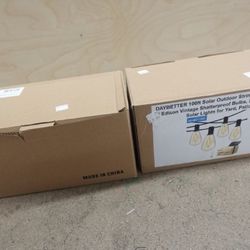 Daybetter 100 ft Solar Outdoor String Lights