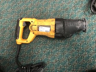 SAWZALL , Tools-Power Dewalt .. Negotiable