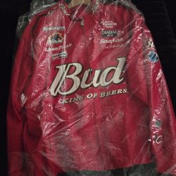 Vintage Dale Earnhardt Jr Budweiser Jacket