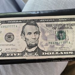 5 Dollar Bill