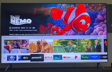 Samsung 82” 4K UHD Smart TV UN82NU8000F Excellent Condition w/ Remote