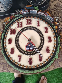 Lionel Centennial Train Wall Clock