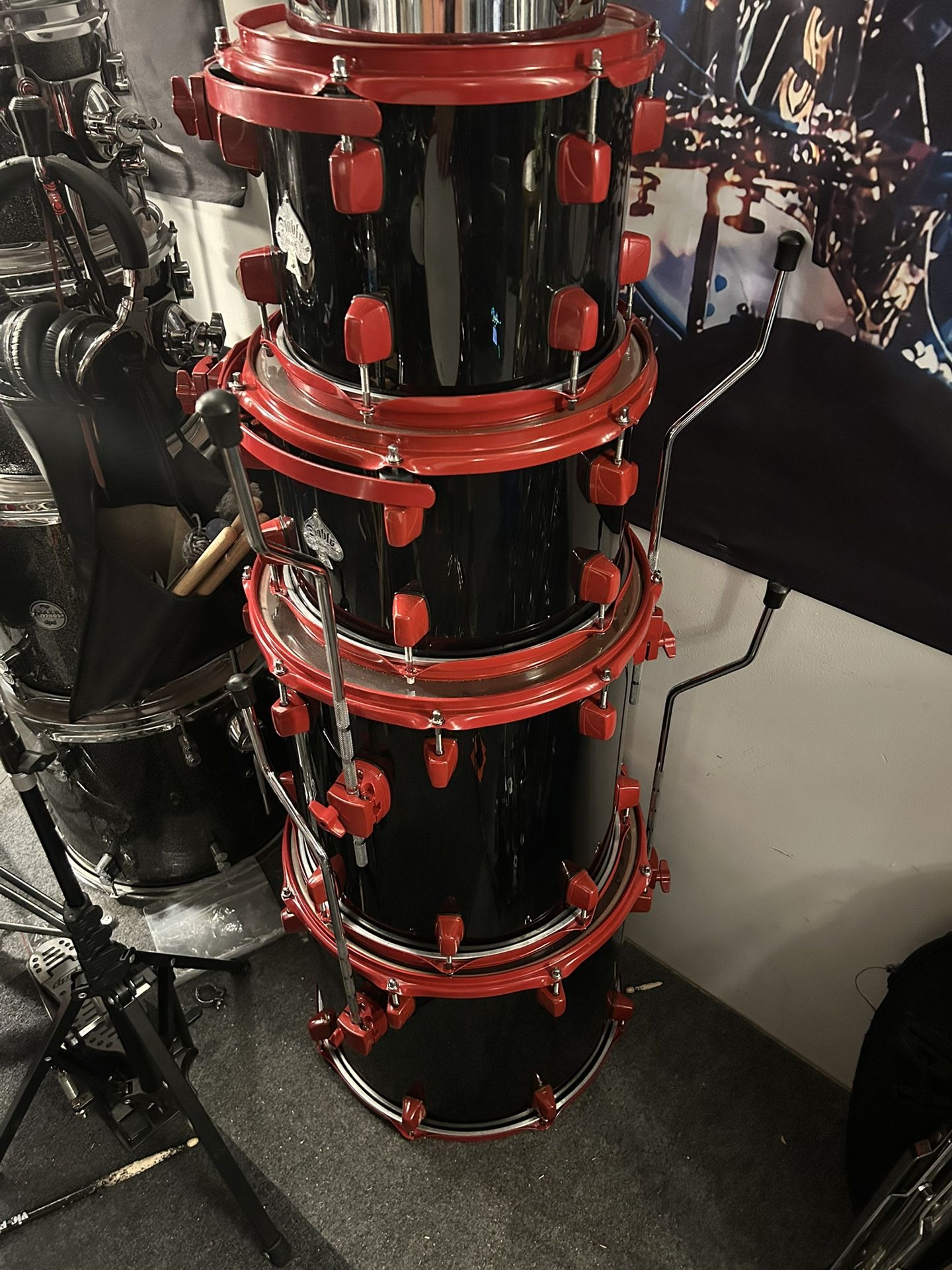 Ddrum Diablo 6 Piece Double Bass Kit