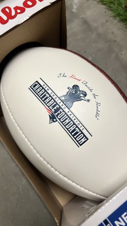 Wilson NFL Patriots Charity Football