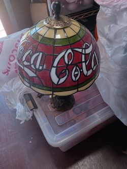 Coca cola lamp vary nice 50.00
