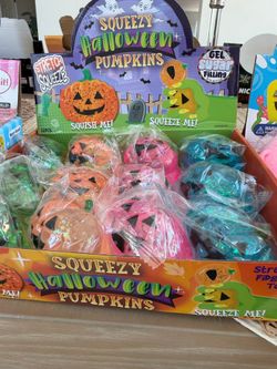 Squishy Halloween Pumpkins