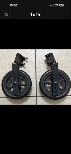 Pride Mobility Stylus LS Manuel Wheelchair Front Wheels For Repair