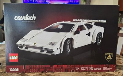 Lego icons 10337 Lamborghini Countach 5000 Quattrovalvole New!