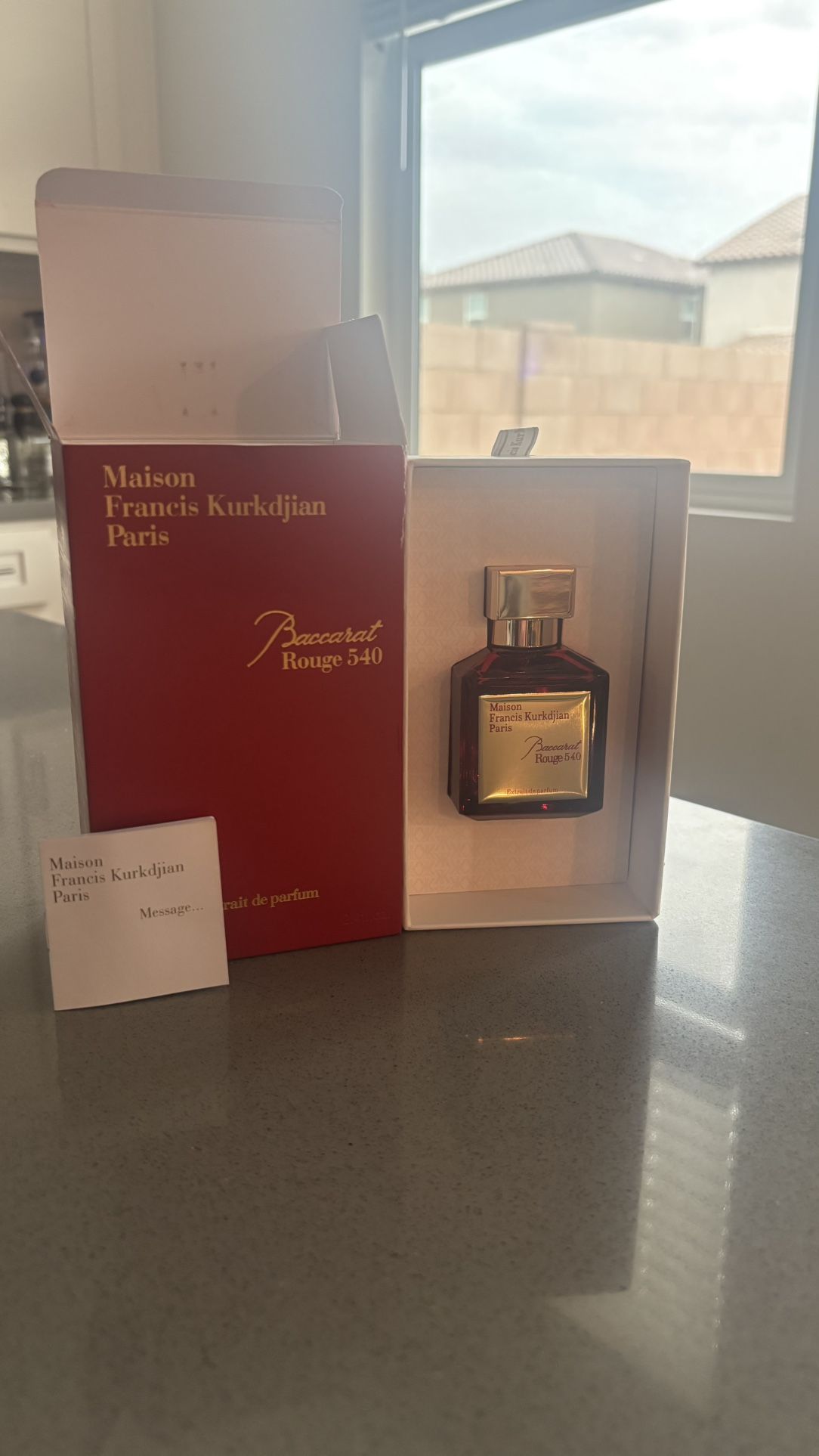 BRAND NEW Maison Francis Kurkdjian Baccarat Cologne 2.4OZ