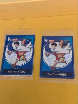 Dodger x One Piece Card ⚾️🔥