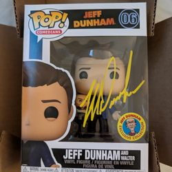 Signed Jeff Dunham Funko Pop 