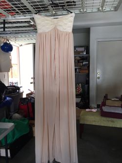 Pregnancy dress side large