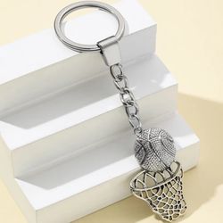 Basketball Hoop Pendants Keychain Jewelry 