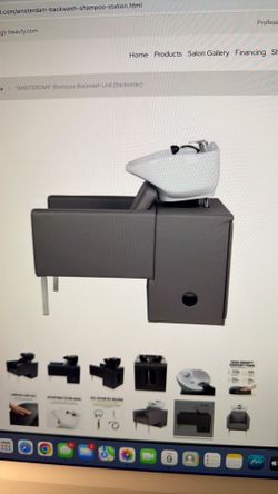 Shampoo backwash units.