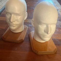 Styrofoam heads