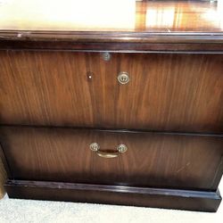 Vintage Texas Tech Filing Cabinet From The Chancellor’s Office