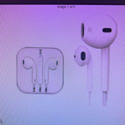 Apple Airpods 3.5 Mm Plug Earbuds.