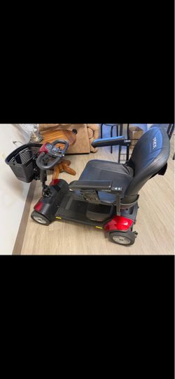 Red Pride 4-Wheel Electric Mobility Scooter