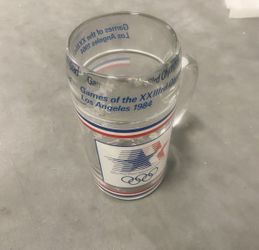 L.A. ‘84 Olympics Large Glass Beer Mug 🍺 