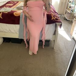 Pink Baby Shower Dress