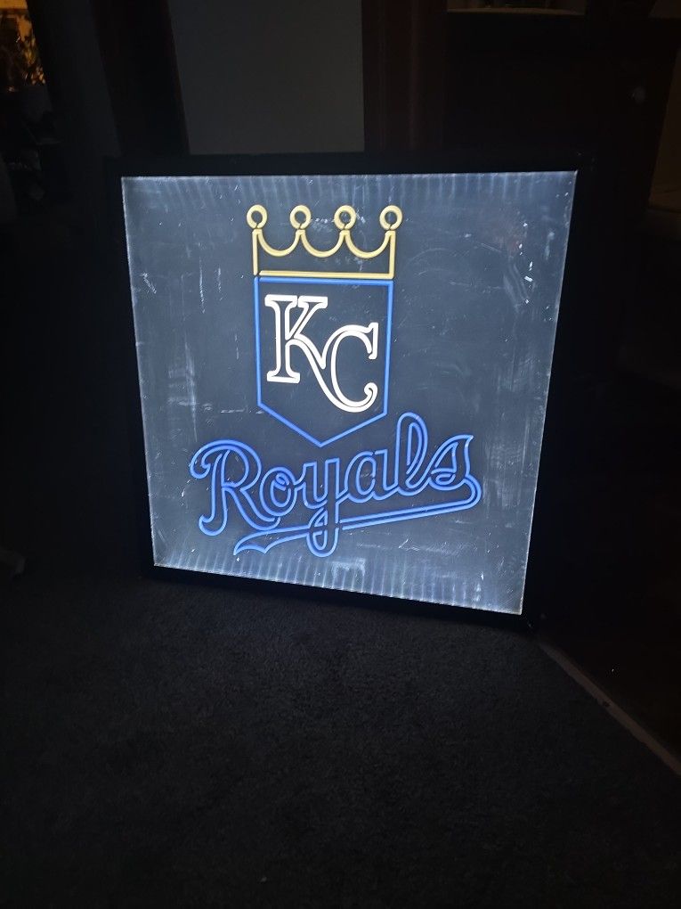 Vintage Kansas City Royals Neon Sign