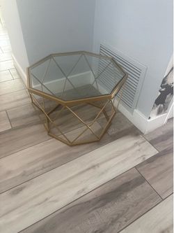 Side Glass Table