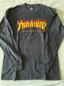 Like New Trasher Black L/S  T-shirt Size Medium