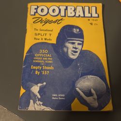 Antique Football Digest Book
