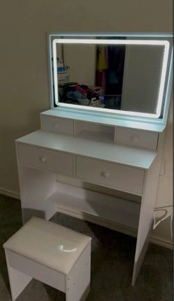 White Vanity 4sale‼️