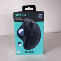 Logitech ERGO M575 BLACK Bluetooth Wireless Optical Trackball Mouse 