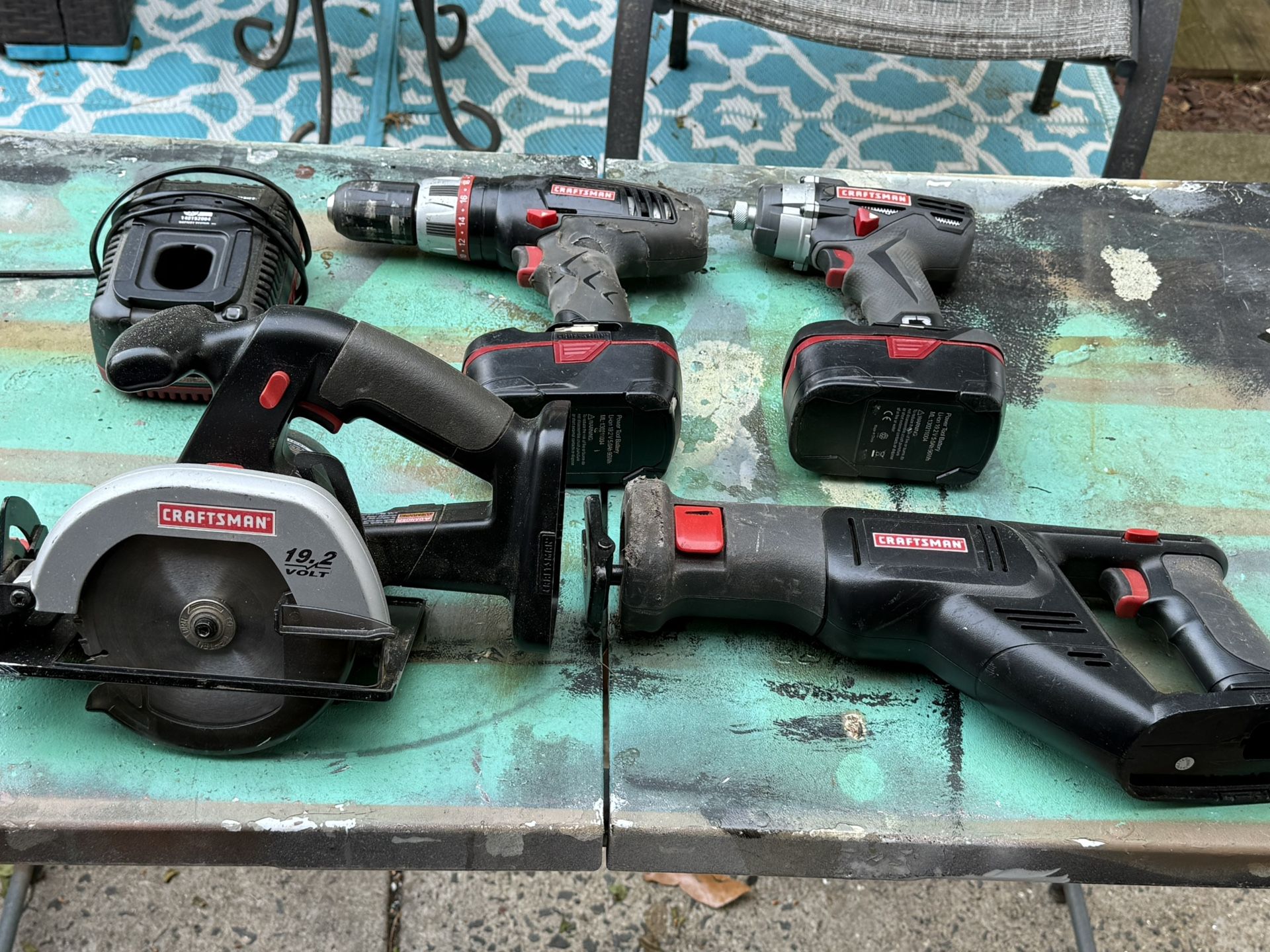 Craftsman 19.2v 4 tool combo set