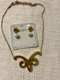 Necklace And Earrings from Brighton Jewelry