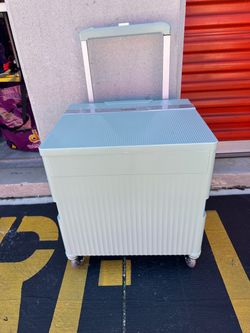 Folding Utility Cart Portable Rolling Crate Handcart Shopping Trolley Collapsible
