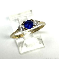 10kt gold sapphire ring 80 