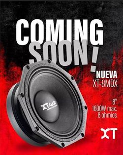 Xt 1600 Watts 8” Ya Estan Aqui