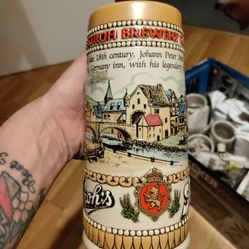 Strohs Brewing Company Heritage Series Stein Collectable Series 1985