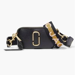 Marc Jacobs Snapshot New Black Multi Crossbody Women's Bag